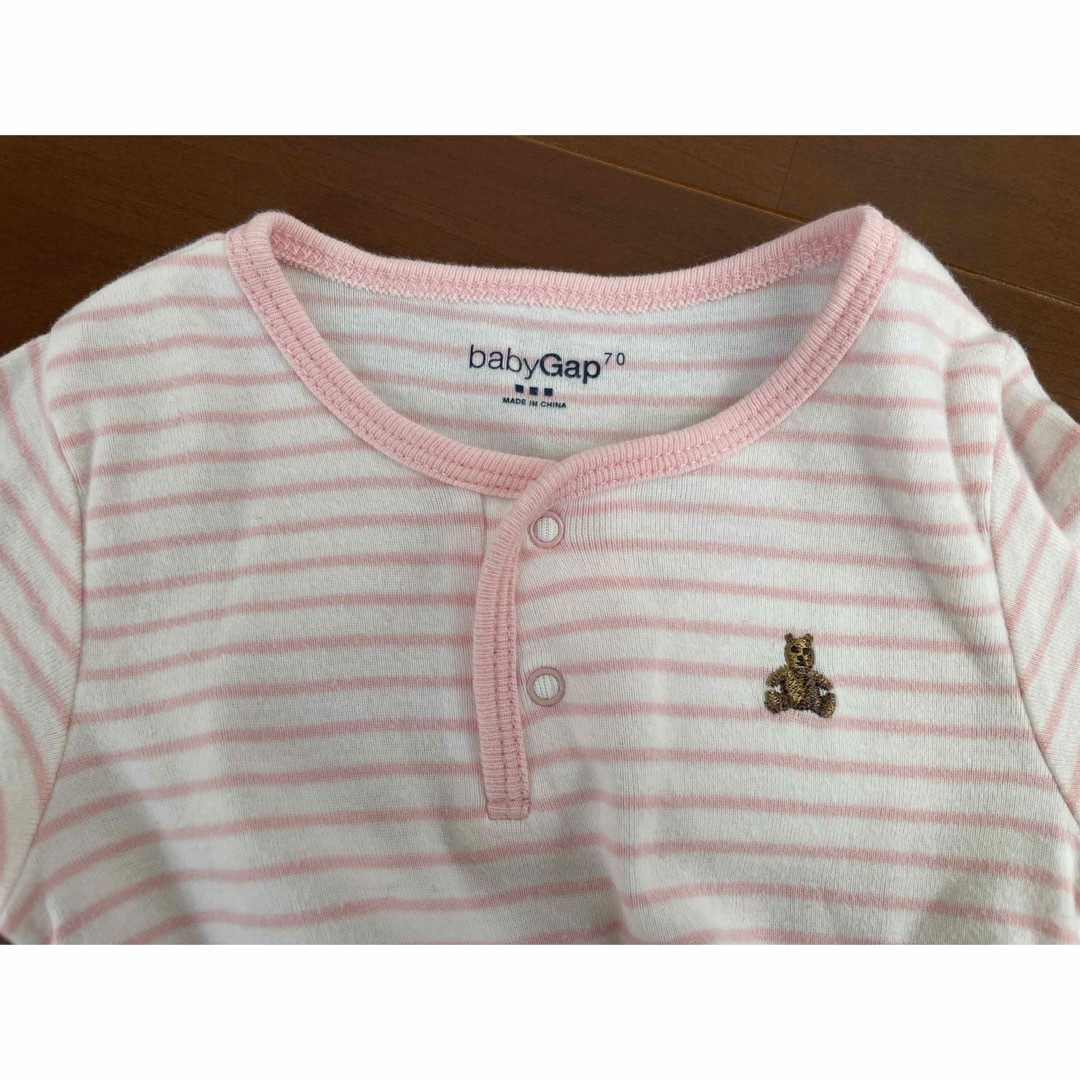 babyGAP(ベビーギャップ)のドレス型 カバーオール Baby Gap キッズ/ベビー/マタニティのベビー服(~85cm)(カバーオール)の商品写真