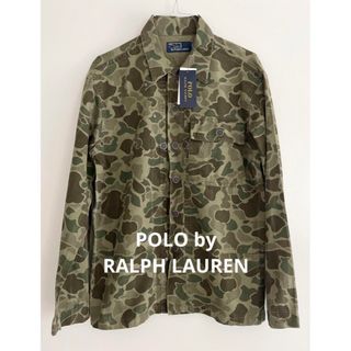 POLO RALPH LAUREN - POLO by ラルフローレン　ミリタリージャケット　シャツ　迷彩　米国購入新品