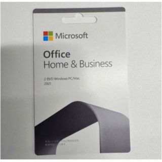 【新品】office2021 home&business 正規品　純正