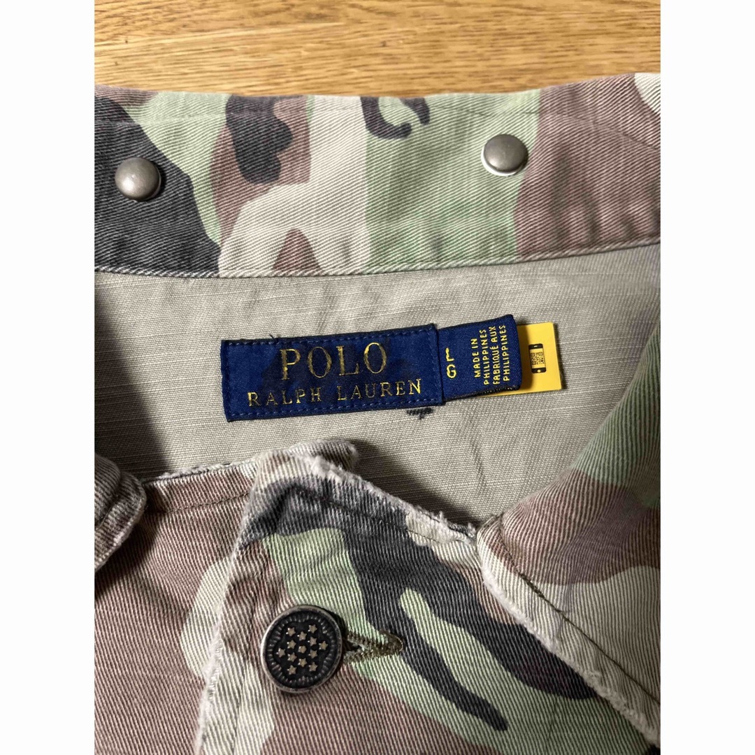 POLO RALPH LAUREN(ポロラルフローレン)のPOLO ラルフローレン ミリタリージャケット　シャツ　迷彩　米国購入　新品 メンズのジャケット/アウター(ミリタリージャケット)の商品写真