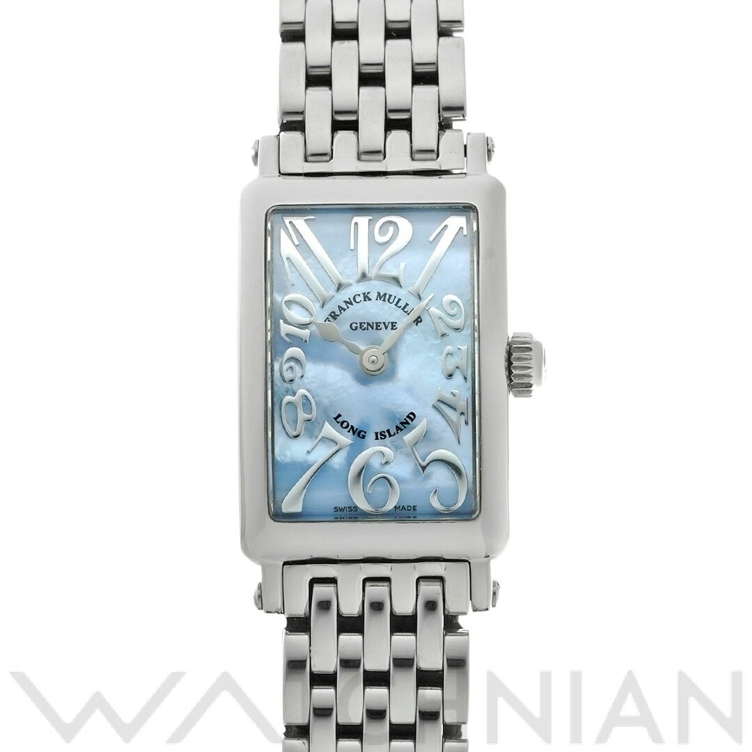 FRANCK MULLER(フランクミュラー)の中古 フランクミュラー FRANCK MULLER 802QZRELMOP ブルーシェル レディース 腕時計 レディースのファッション小物(腕時計)の商品写真