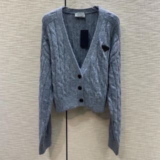 PRADA - 【美品】 PRADA / プラダ | カシミヤ シルク ウール ボーダー ...