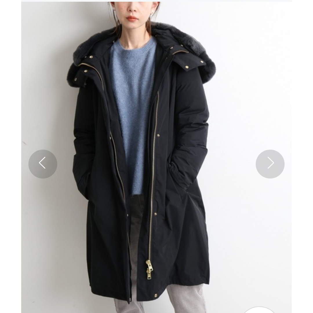 身幅49cm極美品★別注品　ウールリッチ　WOOLRICH　ボウブリッジ　ダウンコート