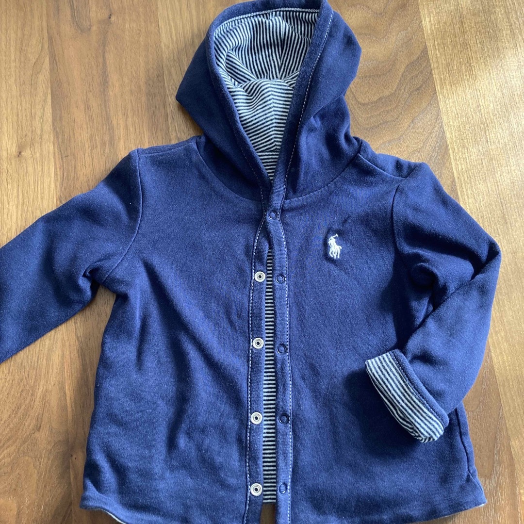 POLO RALPH LAUREN(ポロラルフローレン)のラルフローレン　パーカー　ベビー　18M キッズ/ベビー/マタニティのキッズ服男の子用(90cm~)(ジャケット/上着)の商品写真