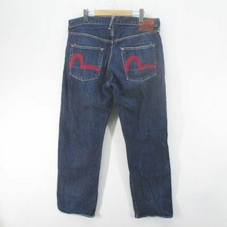 新品!!レアな赤耳!!完売品!!【Lot.2001 No.1】EVISU W34