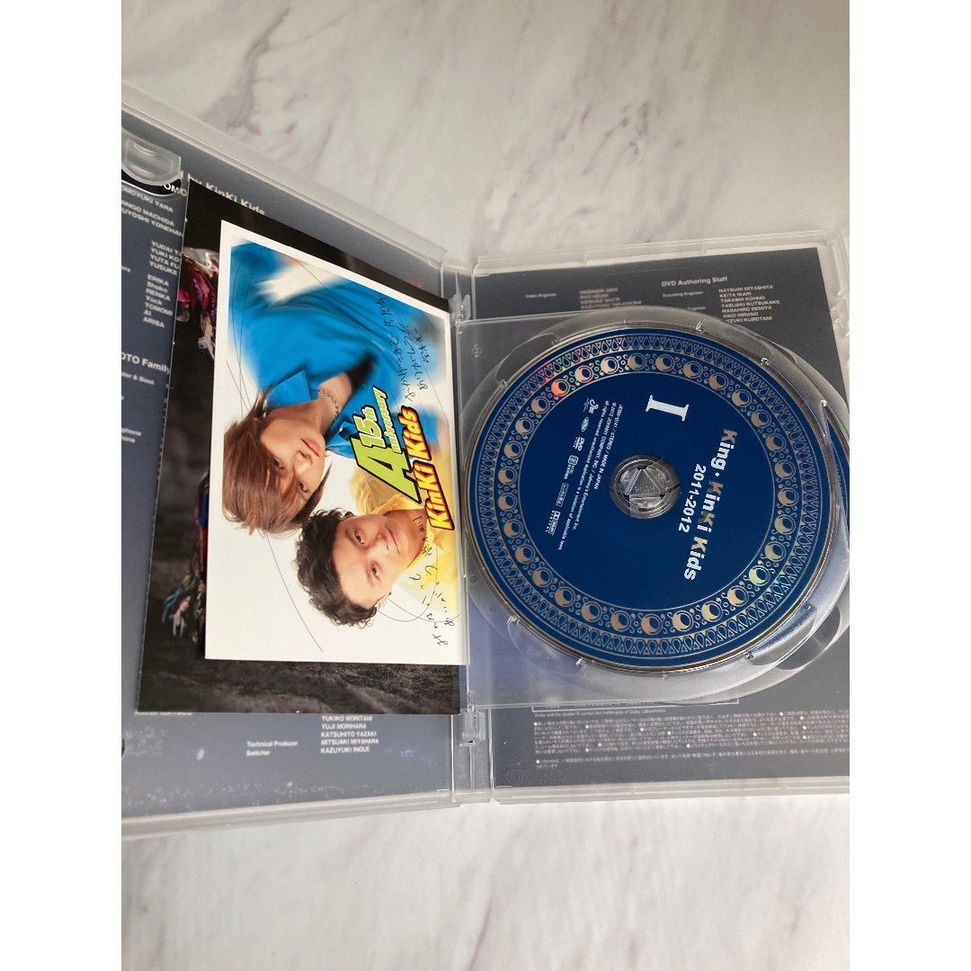 KinKi Kids(キンキキッズ)のKing・KinKi　Kids　2011-2012 通常盤　DVD エンタメ/ホビーのDVD/ブルーレイ(ミュージック)の商品写真