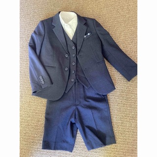 プラスワン(PLUS ONE)のプラスワン　男の子　スーツ　120 　卒園入学式　フォーマルセット　(ドレス/フォーマル)