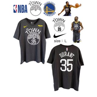 ナイキ(NIKE)のNBA　The Town　デュラント　35　Tシャツ　L　ダークグレー　US古着(Tシャツ/カットソー(半袖/袖なし))