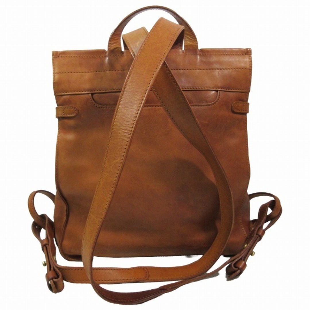 ゲンテン genten レザー リュック デイパック バックパック ブラウン ゲンテン genten レザー リュック デイパック バックパック ブラウン