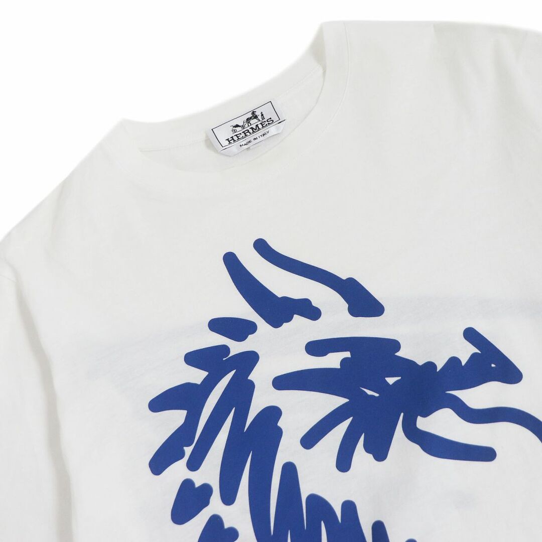 Hermes - 美品□19AW HERMES/エルメス ドラゴンプリント コットン100
