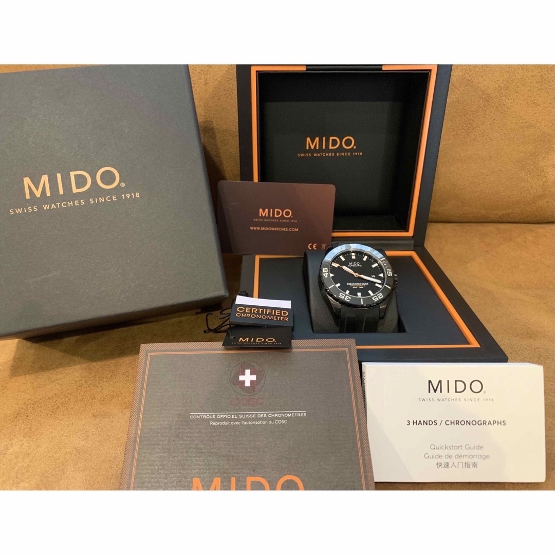 MIDO(ミドー)のミドー　オーシャンスター　ダイバー　600 メンズの時計(ラバーベルト)の商品写真