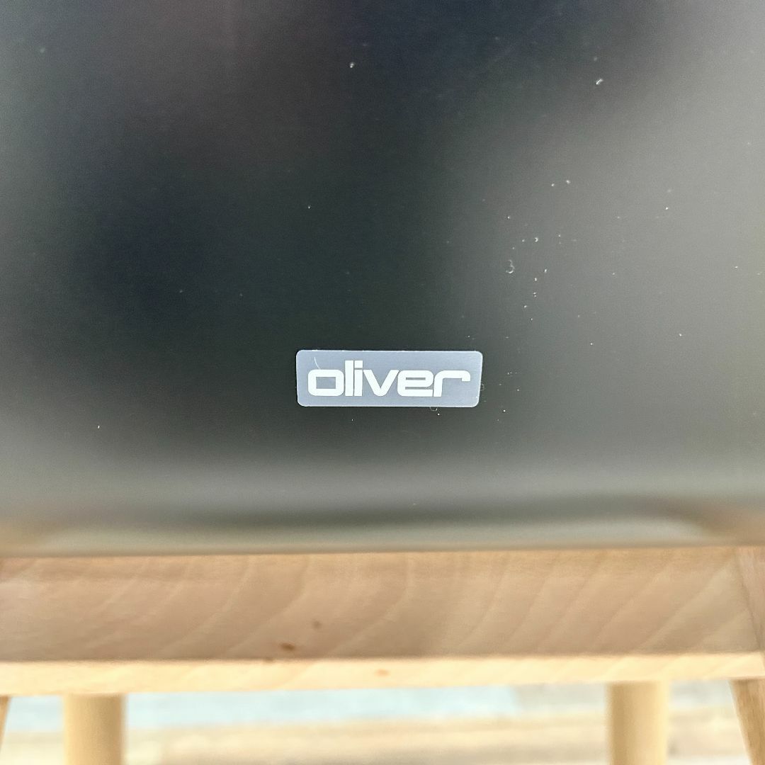 oliver(オリバー)のoliver オリバー ロビーチェア 座クッション付き ブラック ナチュラル インテリア/住まい/日用品の椅子/チェア(ダイニングチェア)の商品写真