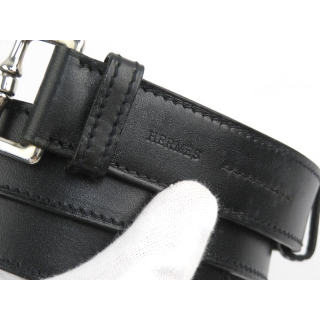HERMES - □美品□ エルメス ベルト エトリヴィエール ブラック HERMES - □美品□ エルメス ベルト エトリヴィエール ブラック