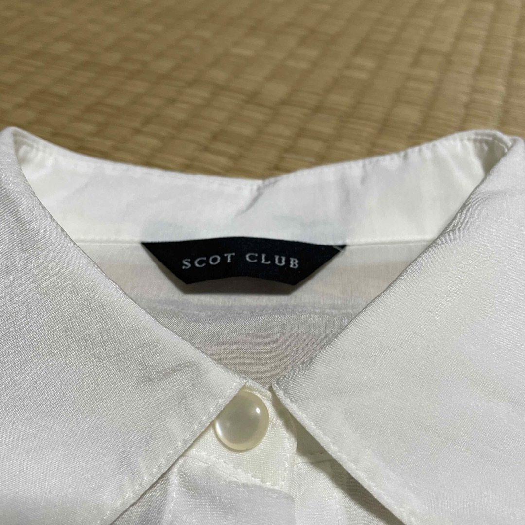 SCOT CLUB(スコットクラブ)のフリルブラウス レディースのトップス(シャツ/ブラウス(長袖/七分))の商品写真