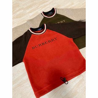 バーバリー(BURBERRY)のバーバリーロンドン　キッズ　110 トップス トレーナー　フリース　兄弟コーデ(ジャケット/上着)