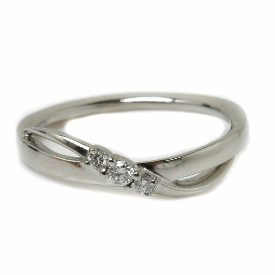 ダイヤモンド美品 ダイヤモンド プラチナ デザイン リング Pt900 指輪 U02080