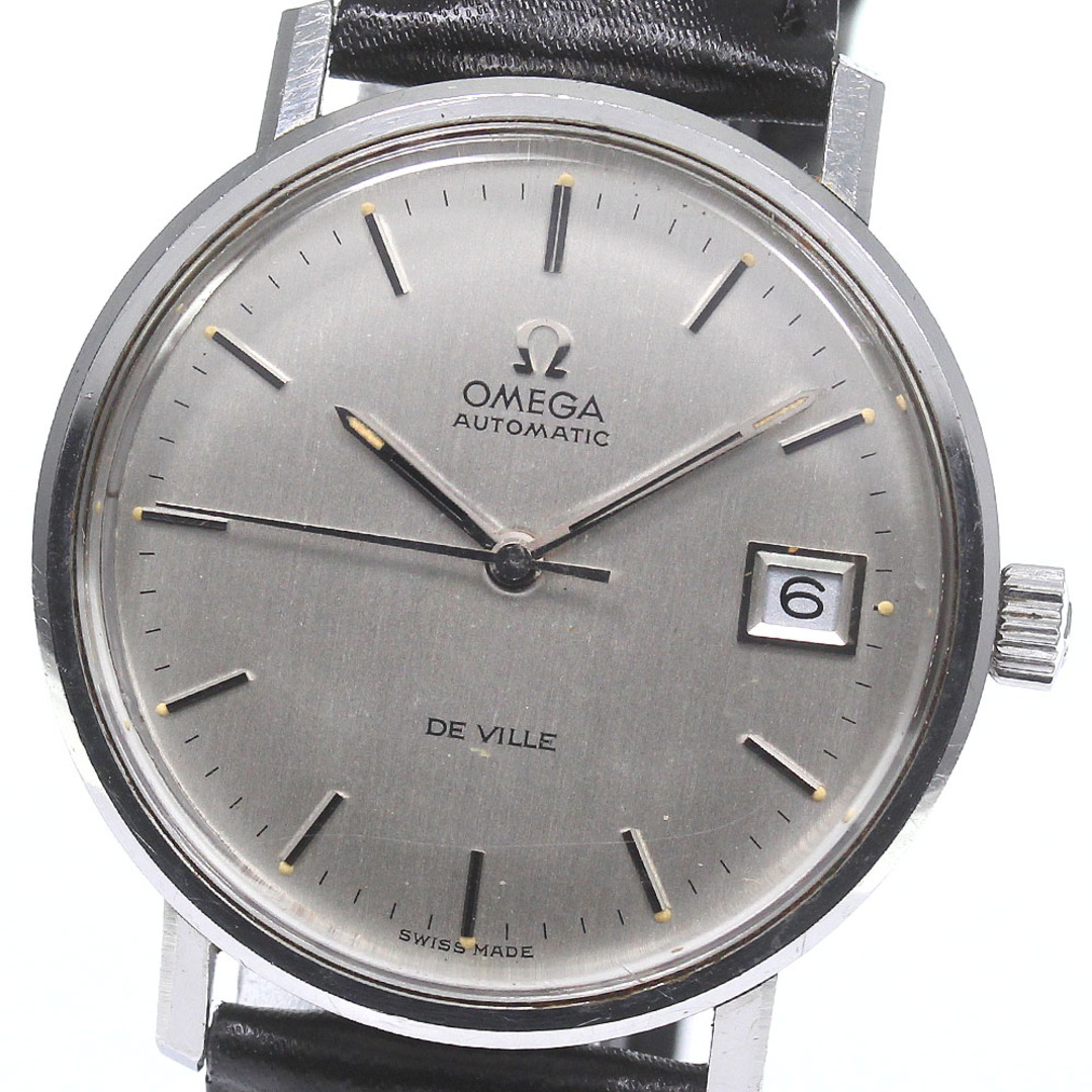 軽いダメージシミ文字盤オメガ OMEGA 166.0086 デビル デイト cal.1002 自動巻き メンズ _781588