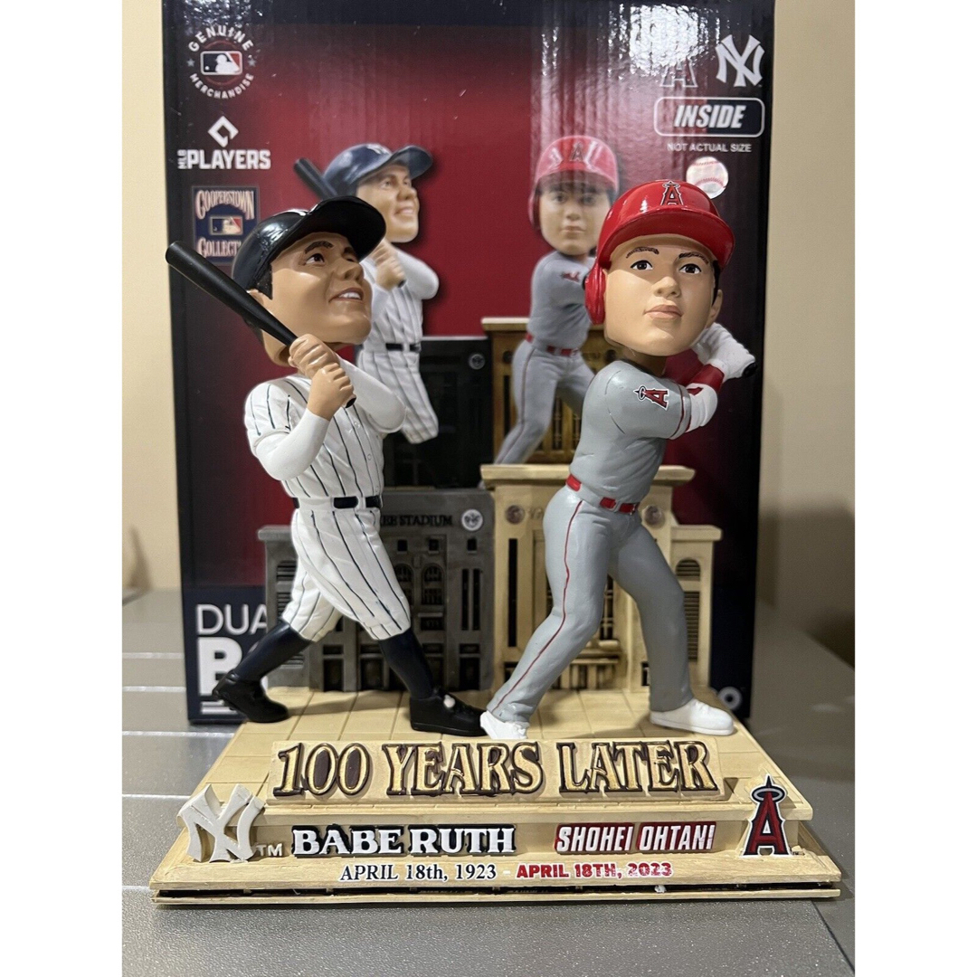 MLB - 216個限定 大谷翔平 ベーブ・ルース 1世紀ボブルヘッド MLB