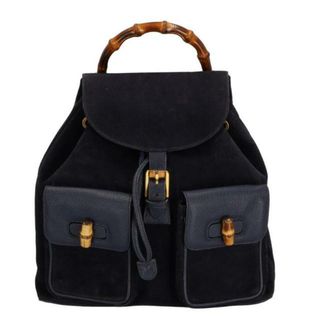 GUCCI グッチ/バンブースエードリュック/003.2058/001*/グッチ/Bランク/77【中古】(リュック/バックパック)