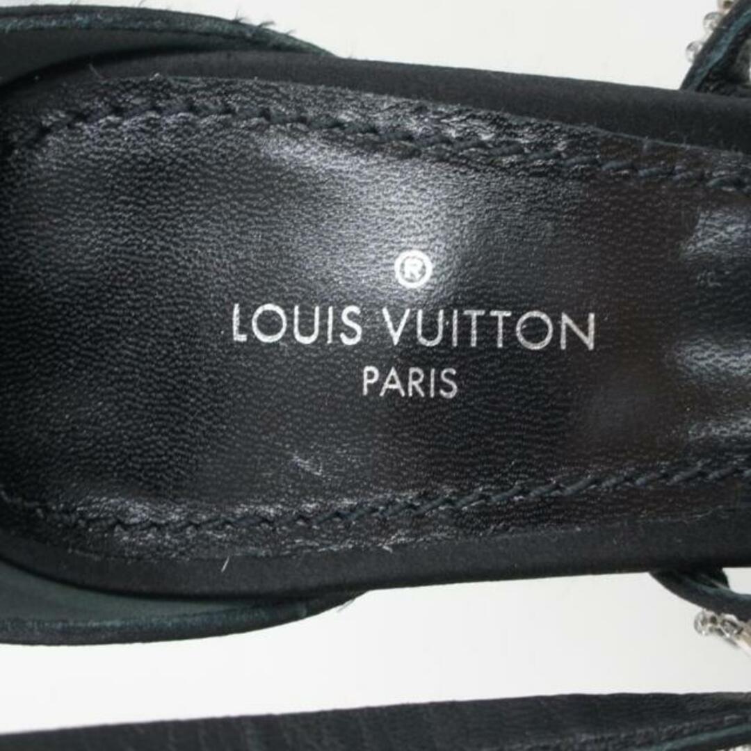 LOUIS VUITTON ルイヴィトン/アンクルストラップヒールサンダル LOUIS VUITTON ルイヴィトン/アンクルストラップヒールサンダル