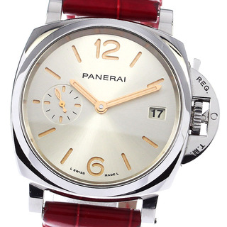 パネライ(PANERAI)のパネライ PANERAI PAM01248 ルミノール ドゥエ スモールセコンド デイト 自動巻き ボーイズ 箱・保証書付き_781624(腕時計(アナログ))