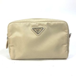 プラダ PRADA ポーチ 1NH545 アウトレット クラッチバック ブラック シルバー金具 NERO ギャランティカード有り 未使用品