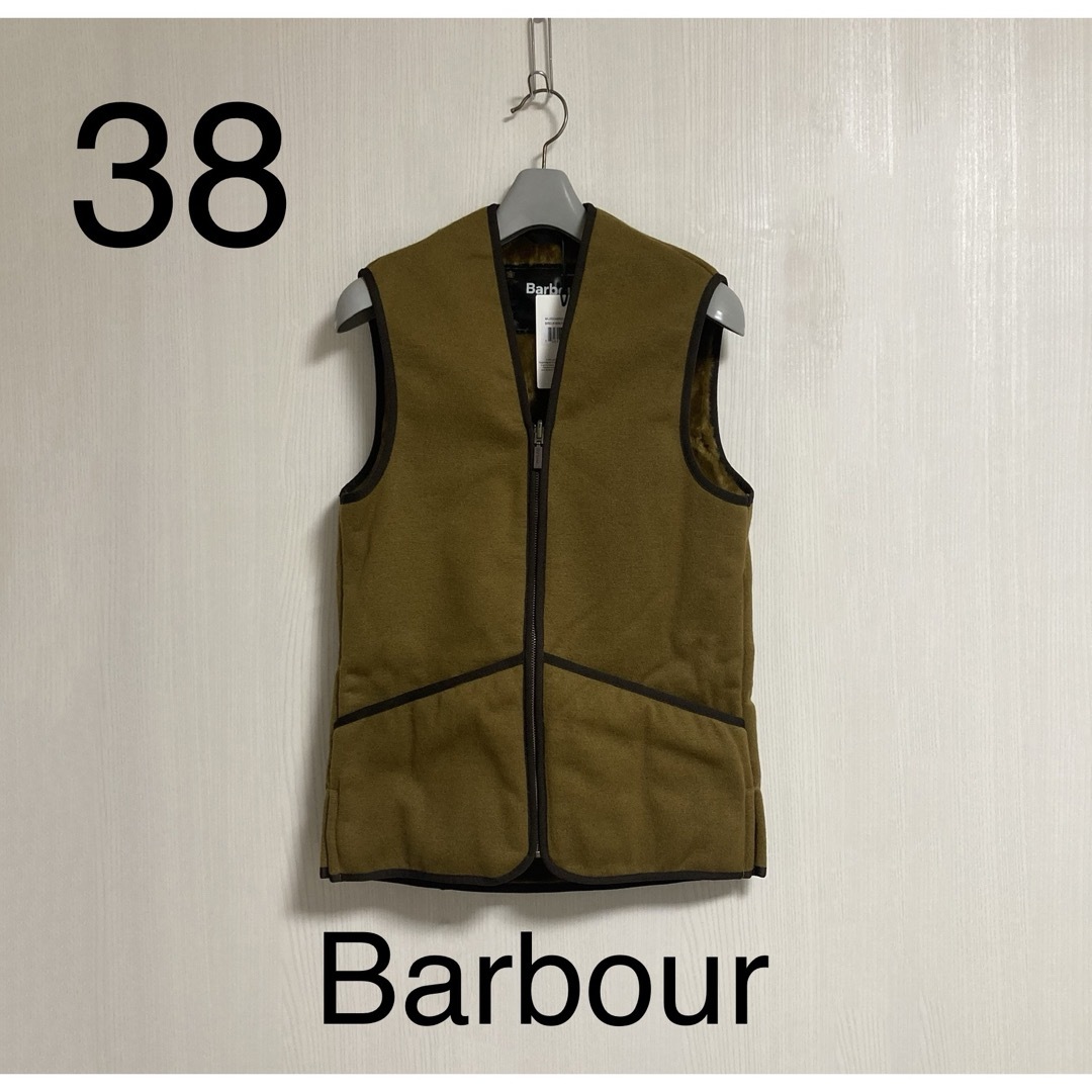 新品 Barbour warm pile waistcoat 38ライナー