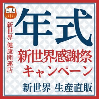 新世界生産年式年間2回限定商品キャンペーン中※最新在庫毎日更新(その他)