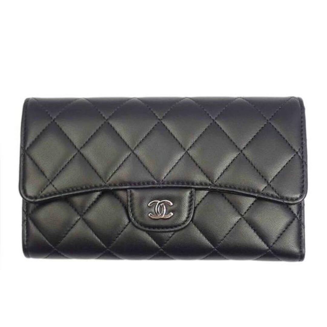 ファッション小物<br>CHANEL/マトラッセ三ツ折リ長財布/152*****/シャネル/ABランク/62