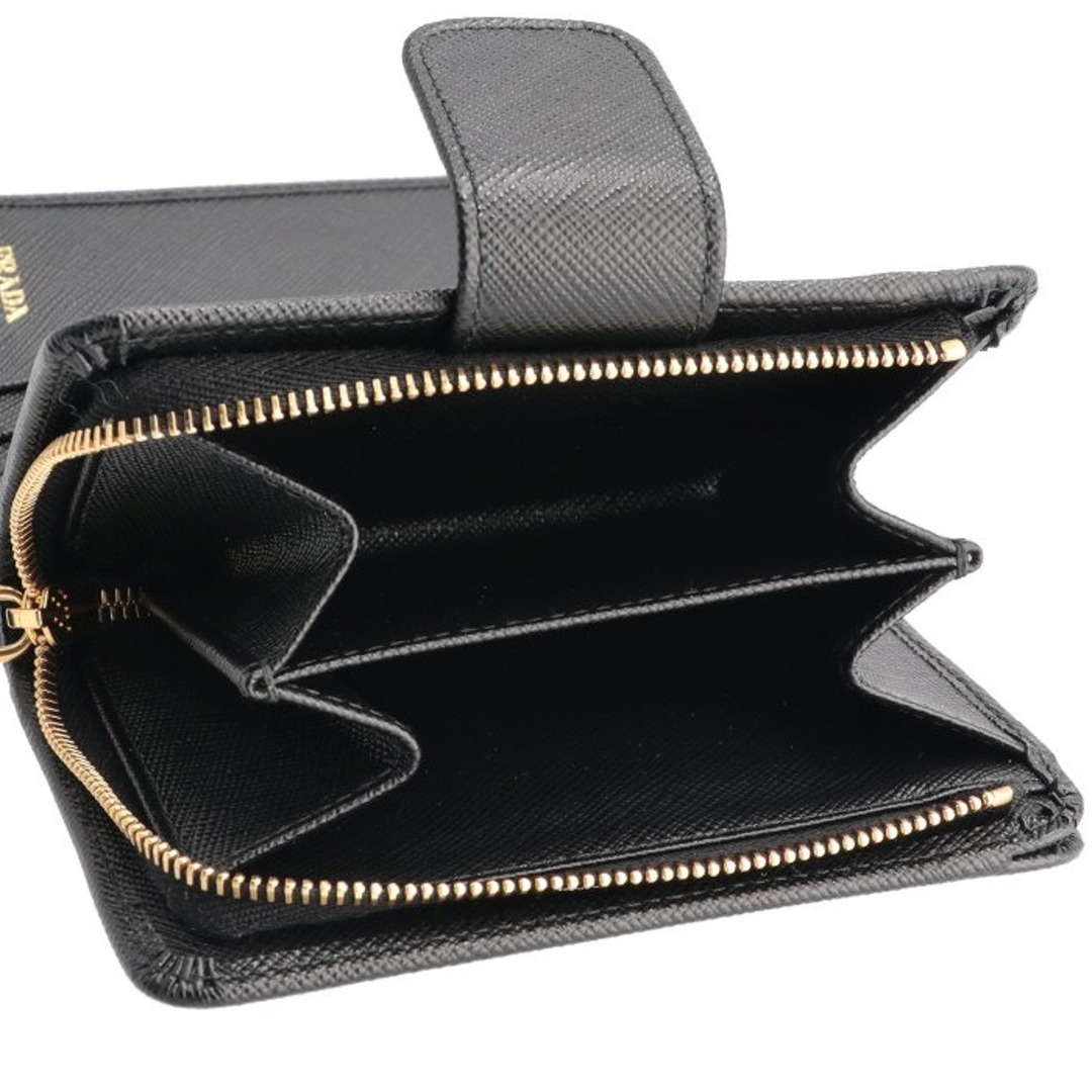 PRADA - プラダ PRADA 財布 二つ折り 三角ロゴ レディース PRADA - プラダ PRADA 財布 二つ折り 三角ロゴ レディース