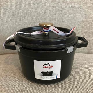 新品未使用★ストウブ　STAUB 24センチ　鍋　黒　ブラック