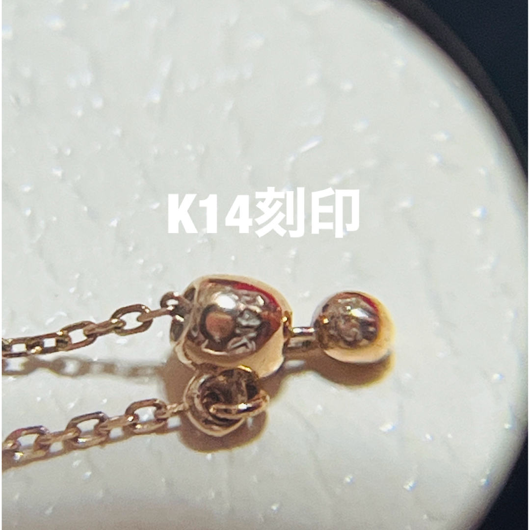 ストーンヘンジ　K14 チェーンリング　指輪　韓国 レディースのアクセサリー(リング(指輪))の商品写真