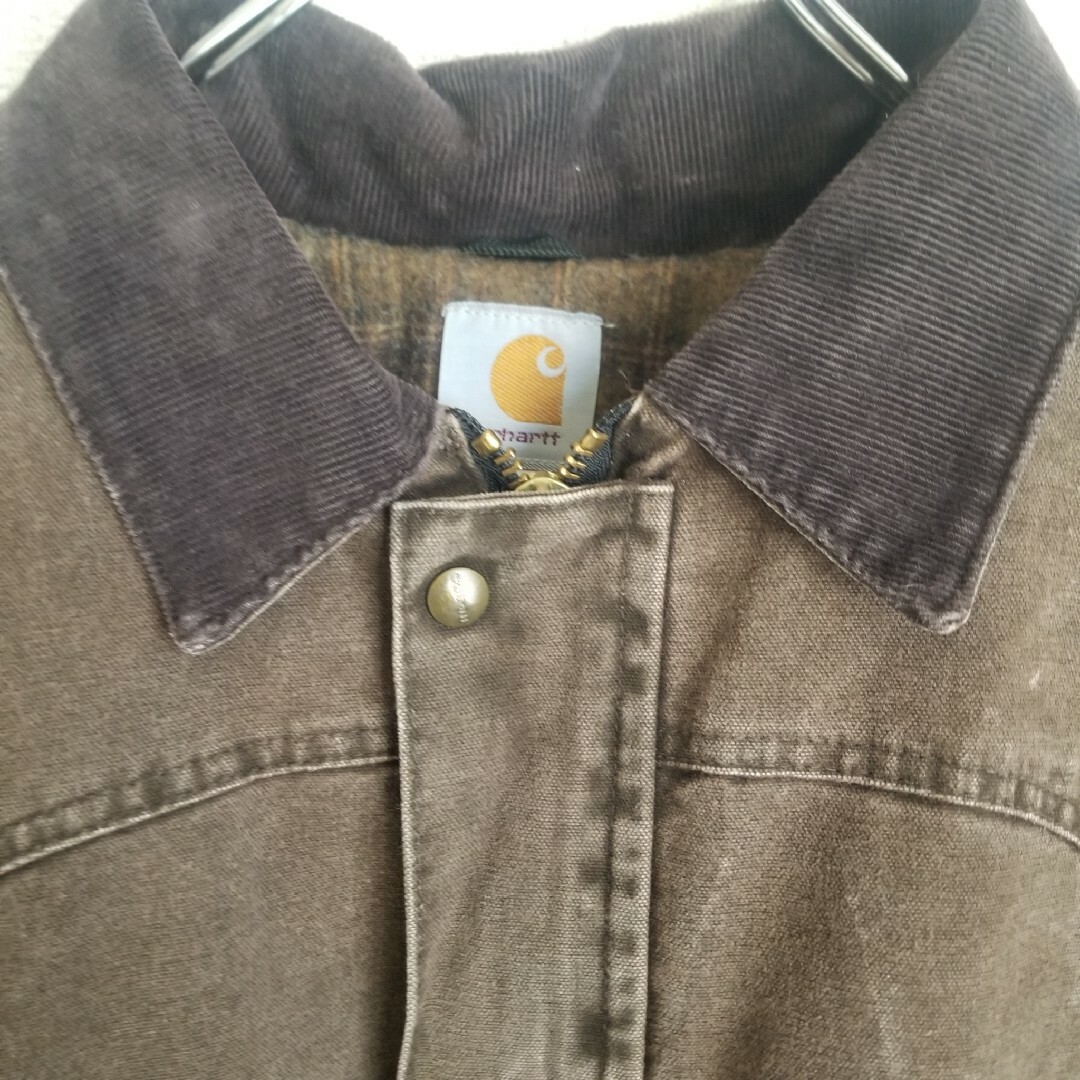 carhartt(カーハート)の古着 Carhartt カーハートコートJK  C52USA製　L(2XL ) メンズのジャケット/アウター(カバーオール)の商品写真