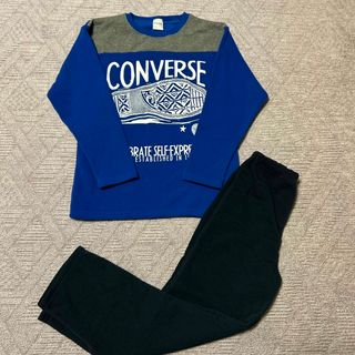 コンバース(CONVERSE)の新品未使用！フワフワあったか☆フリースパジャマ150cm♪(パジャマ)