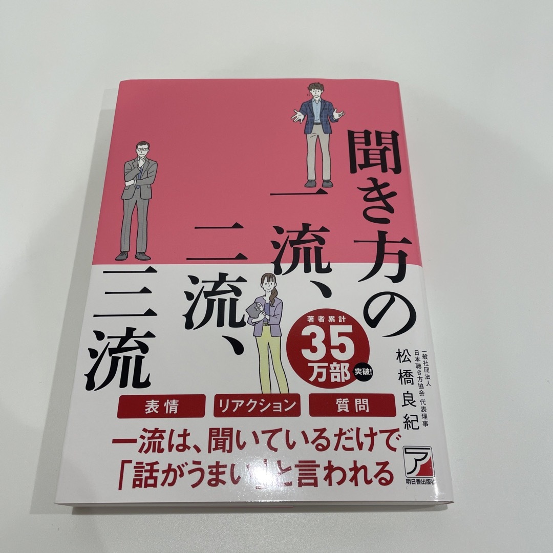 値下げ！聞き方の一流、二流、三流 エンタメ/ホビーの本(ビジネス/経済)の商品写真