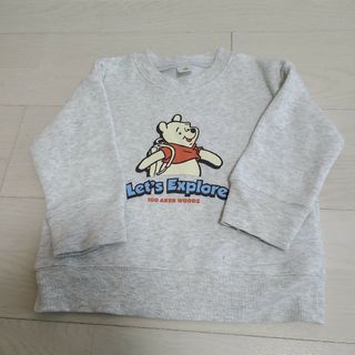 クマノプーサン(くまのプーさん)のDisneybaby プーさん　トレーナー スウェット ディズニー(Tシャツ/カットソー)