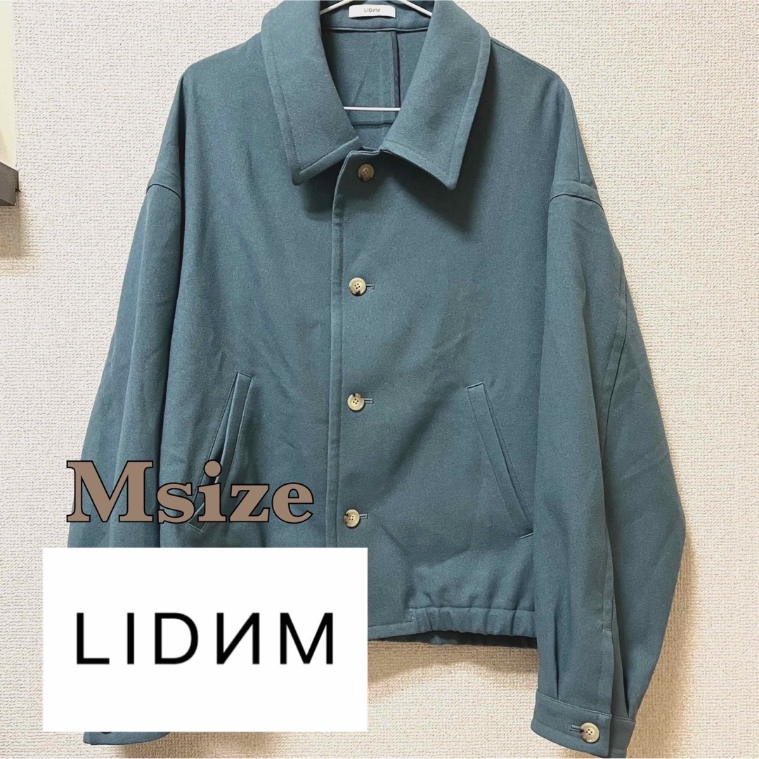 LIDNM - LIDNM リドム WIDE SHORT BLOUSON ブルーの通販 by ca'sshop ...