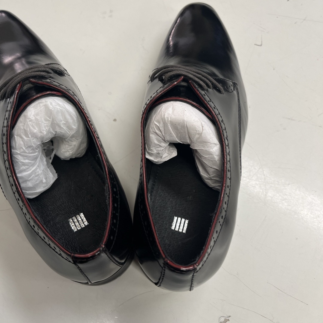 本革日本製ビジネスシューズ25cm wine メンズの靴/シューズ(ドレス/ビジネス)の商品写真