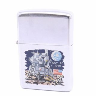 ジッポー(ZIPPO)の【希少品】ZIPPO ジッポ オイルライター 1969年製 アポロ11号 月面着陸(タバコグッズ)