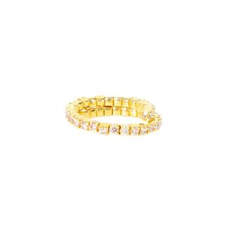 br> Ｋ18ダイヤリング1．00ｃｔ///#7～フリーリング/Aランク/75【中古