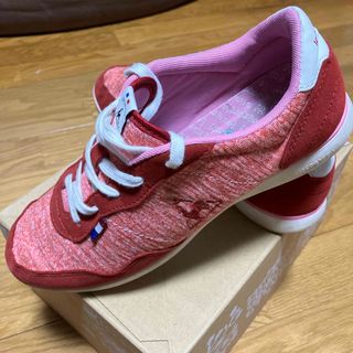 ルコックスポルティフ(le coq sportif)の春・ともこ様専用ルコックレディース　スニーカー　24.5(スニーカー)