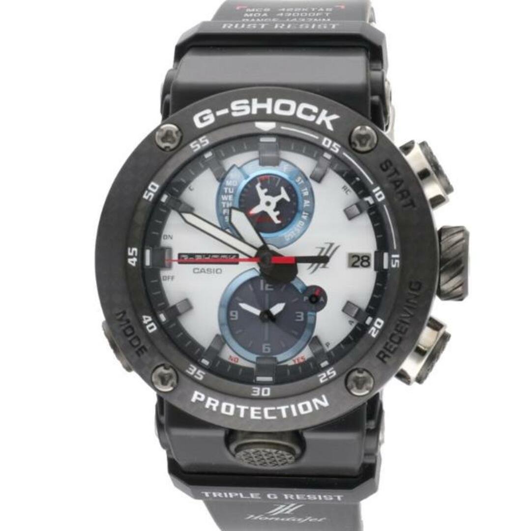 <br>CASIO カシオ/カーボンコアガード Bluetooth搭載/G-SHOCK/HondaJetコラボ/電波ソーラー/GWR-B1000HJ-1AJR/001*****/G-SHOCK/ABランク/75約46ｍｍ腕周り