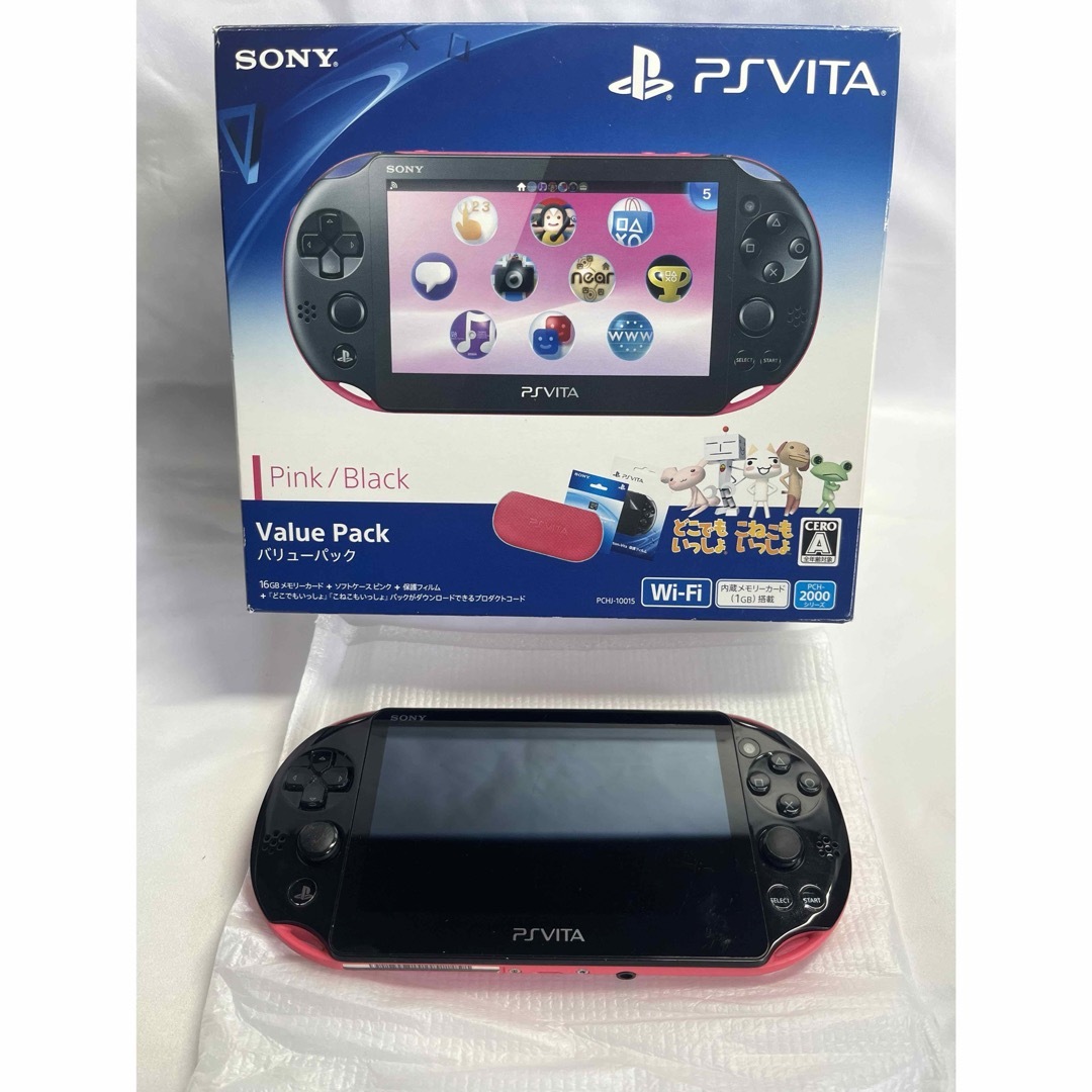PlayStation Vita - PlayStation®Vita(PCH-2000 Wi-Fi) ピンク