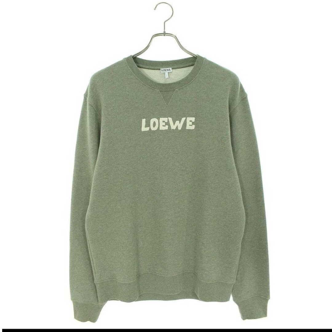 LOEWE - ロエベ(LOEWE)H526Y24X04 ロゴ刺繍クルーネックスウェットの