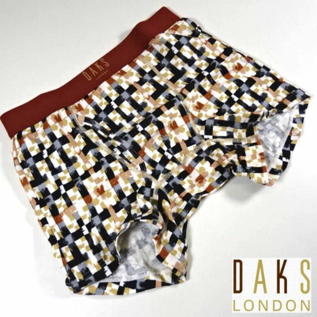 DAKS(ダックス)のDAKS ダックス 定4180円 日本製 ボクサーブリーフパンツ 下着 M メンズのアンダーウェア(ボクサーパンツ)の商品写真