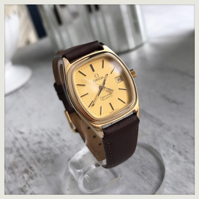 OMEGA - 極美品 OMEGA SEAMASTER 3針デイト付き 新品ベルトの通販 by ...