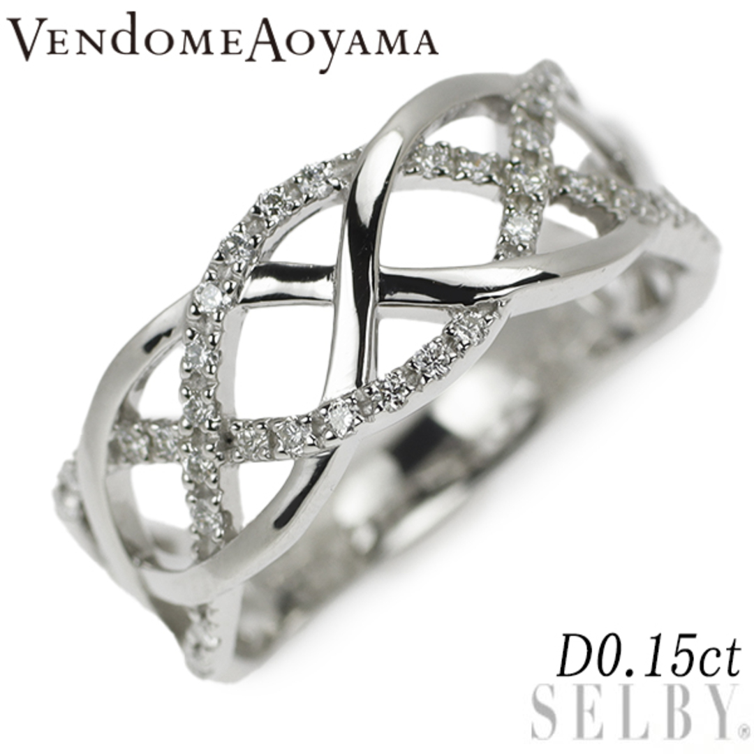 Vendome Aoyama - ヴァンドーム青山 Pt950 ダイヤモンド リング 0.15ct ...