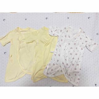 ユニクロ(UNIQLO)のユニクロ　コンビ肌着3枚セット(肌着/下着)