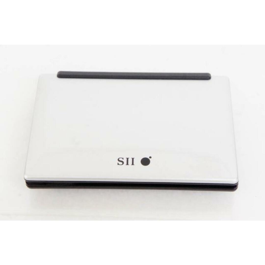 【中古】SII 電子辞書 PASORAMA ビジネスモデル SR-G6001M 名刺ビューアー SEIKOセイコーインスツル インテリア/住まい/日用品の文房具(その他)の商品写真