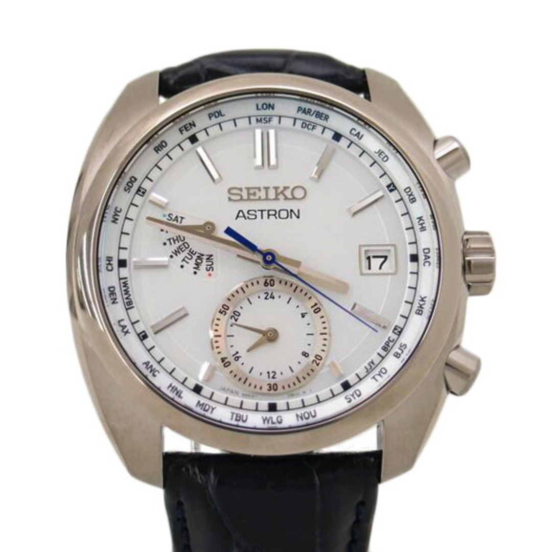 時計<br>ＳＥＩＫＯ セイコー　腕時計　チタン　革ベルト　8B63-0AZ0/アストロン・クラシック／メンズ／電波ソーラー/SBXY021/240***/メンズ時計/Aランク/69